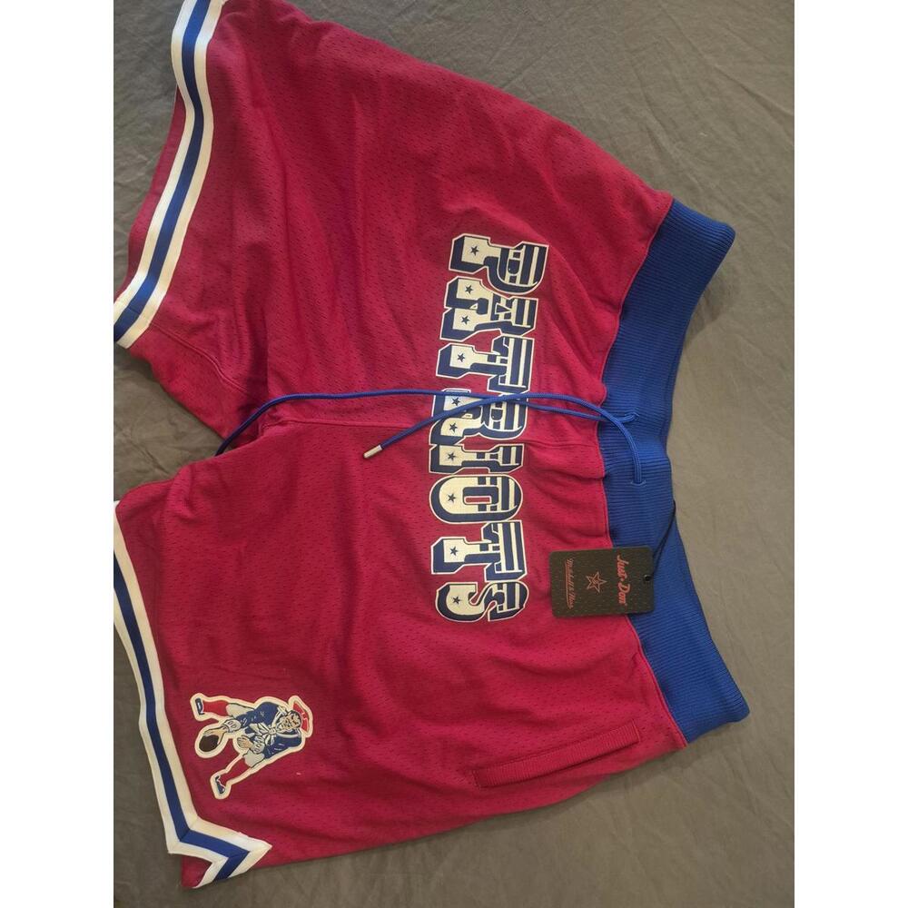 Just Don x Mitchell & Ness New England Patriots Mesh Shorts Size Small